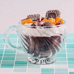 Mẫu ly chocolate coffee, hương coffee và chocolate, 330g